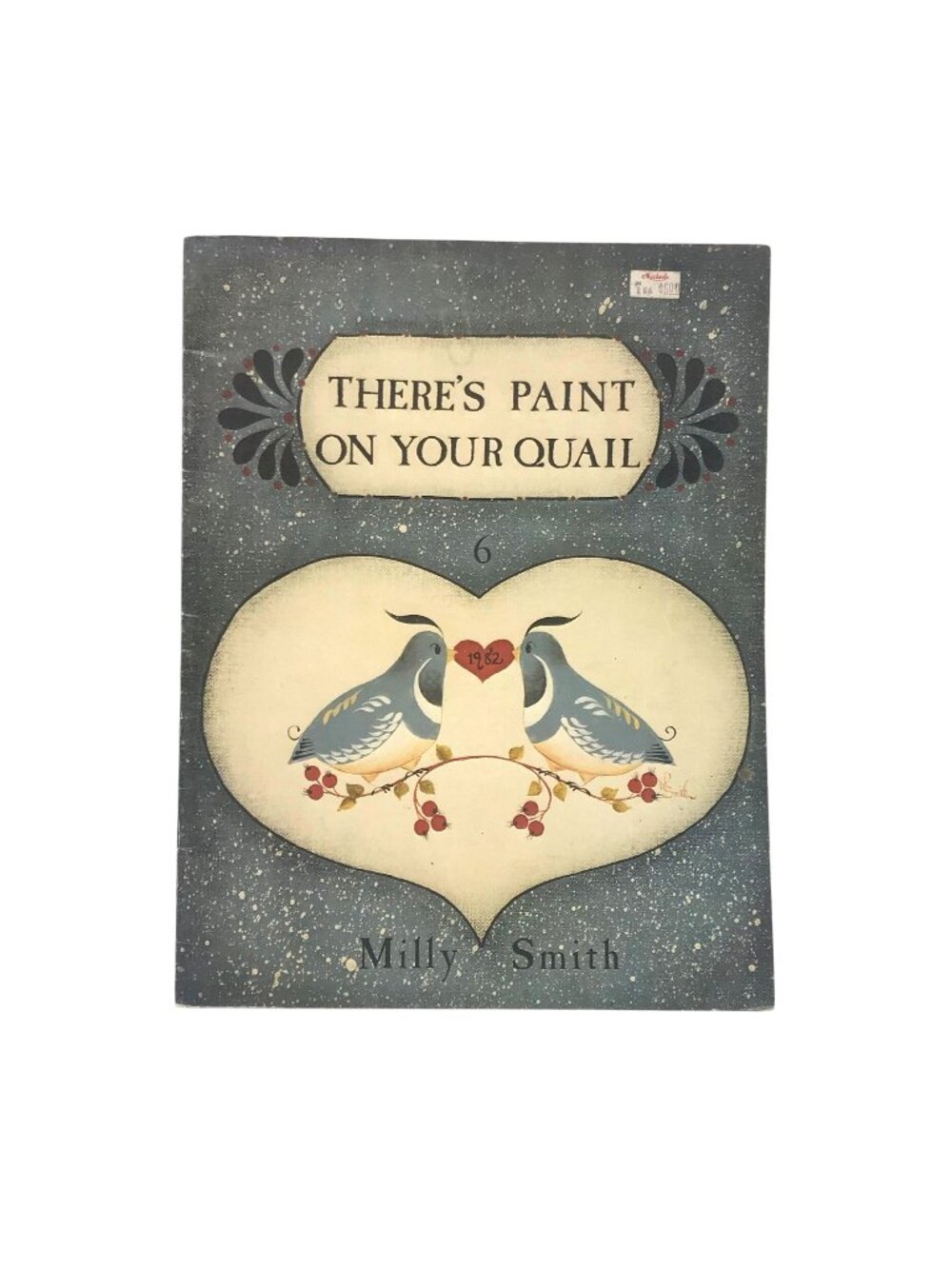 Vintage Arts and Crafts Book, Patterns and Instructions 1982 There's Paint